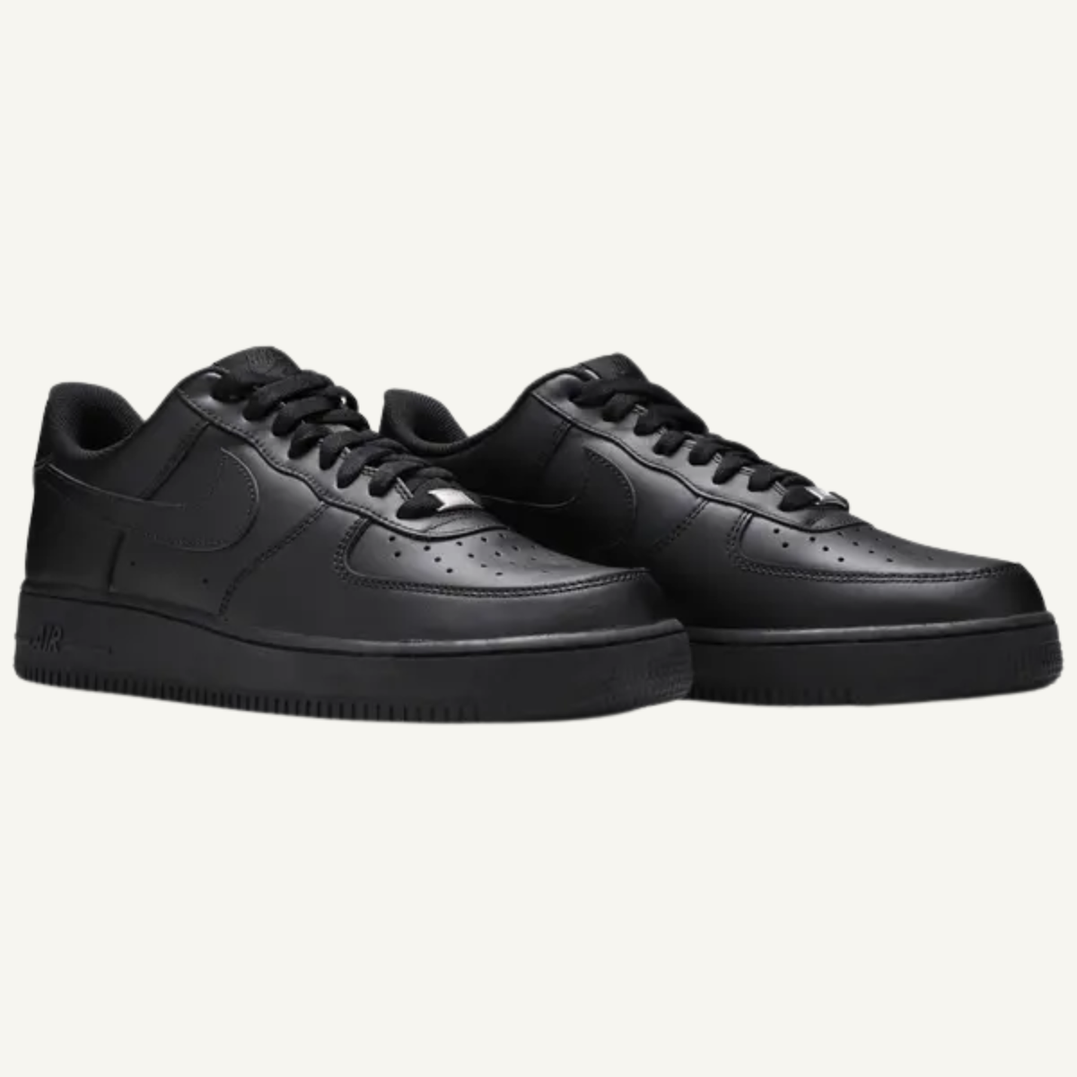 Nike Men's Triple Black Air Force 1 '07 Sneakers, CW2288 001