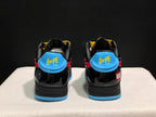 BAPE Bape Sta Low-Top Sneakers Black Blue Red