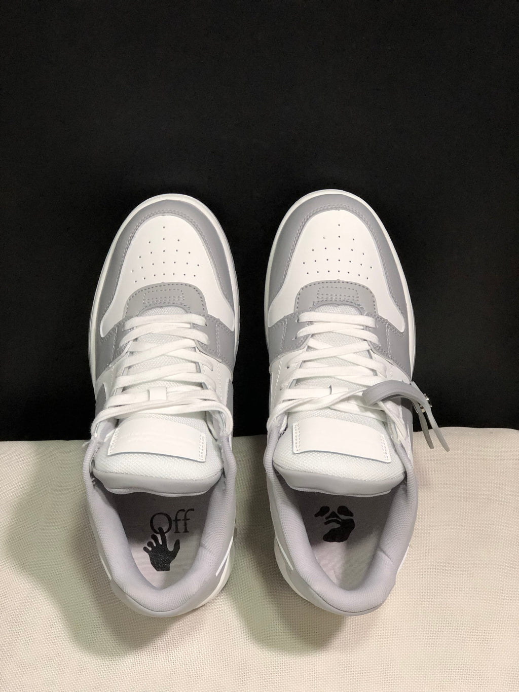 Off-White Out Of Office Low-Top Sneakers White Gray