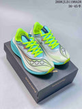 Saucony Endorphin Speed 5 Running Shoes, White and Aqua