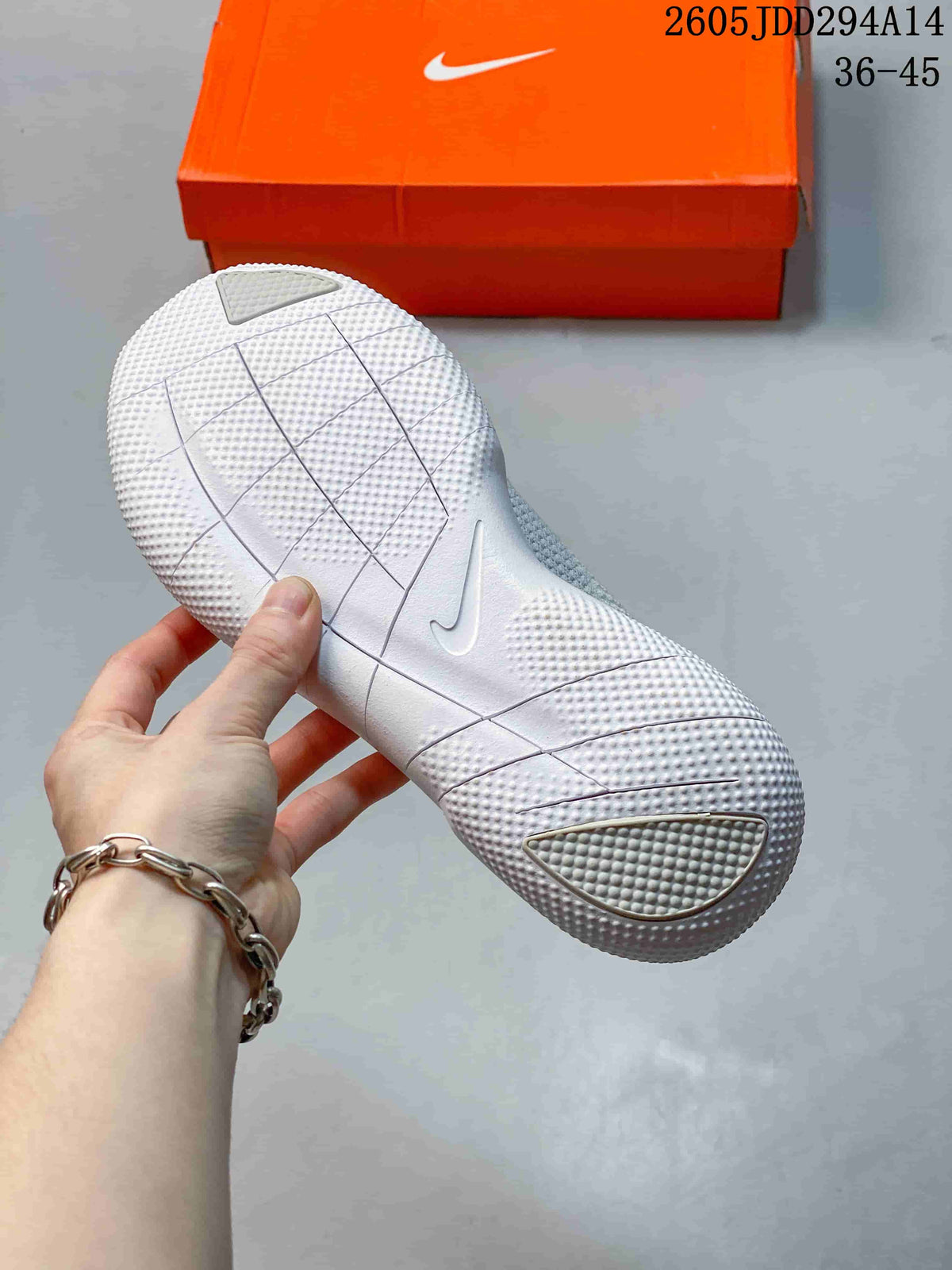 Nike Free 2025 Knit Running Sneakers Light Gray JDD294A14