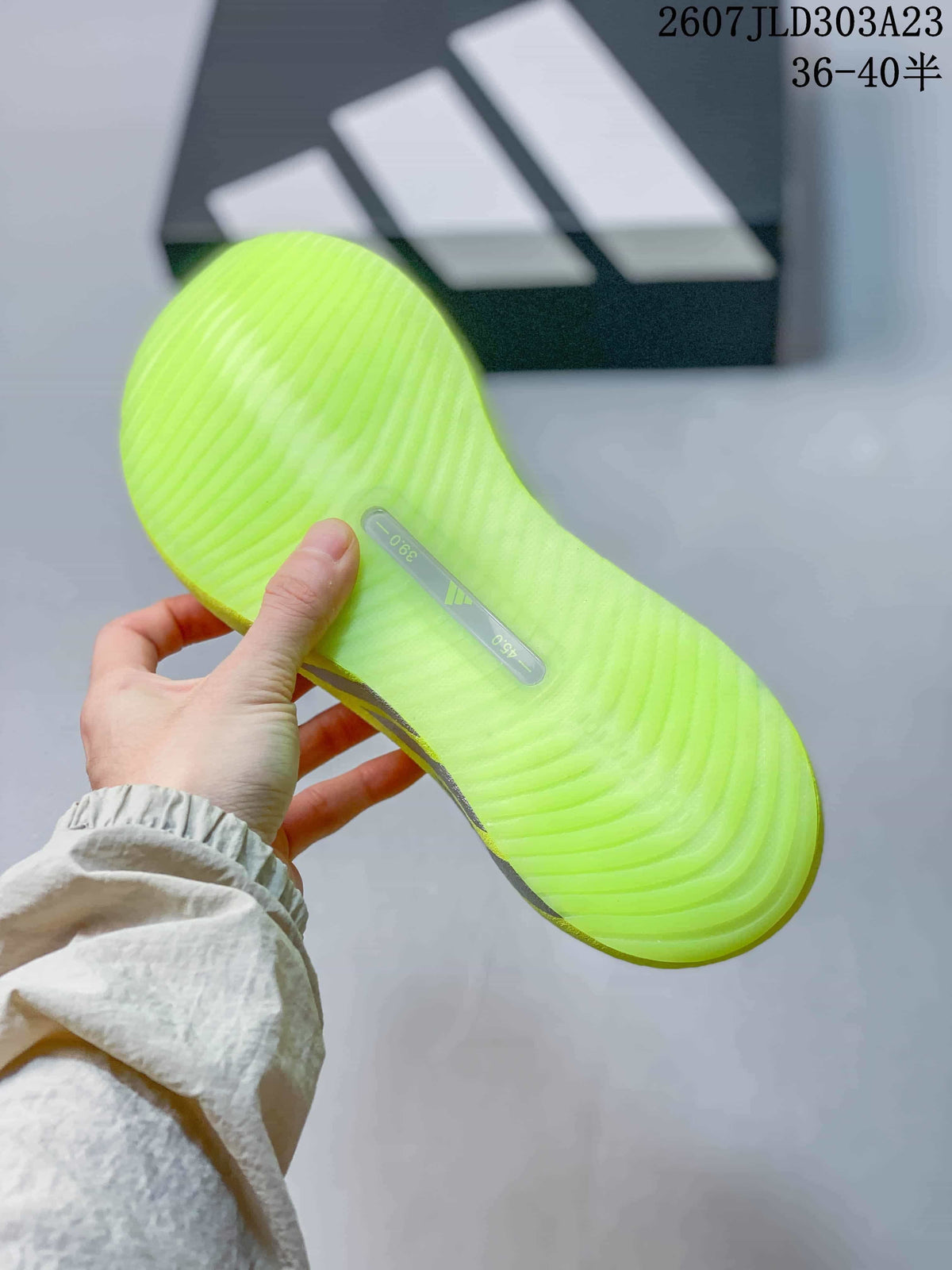 Adidas HYPERBOOST EDGE W Sneakers Neon Yellow 712830UYQ