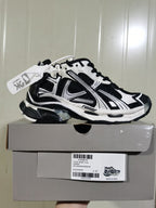 Balenciaga Runner Sneakers Black and White 0120