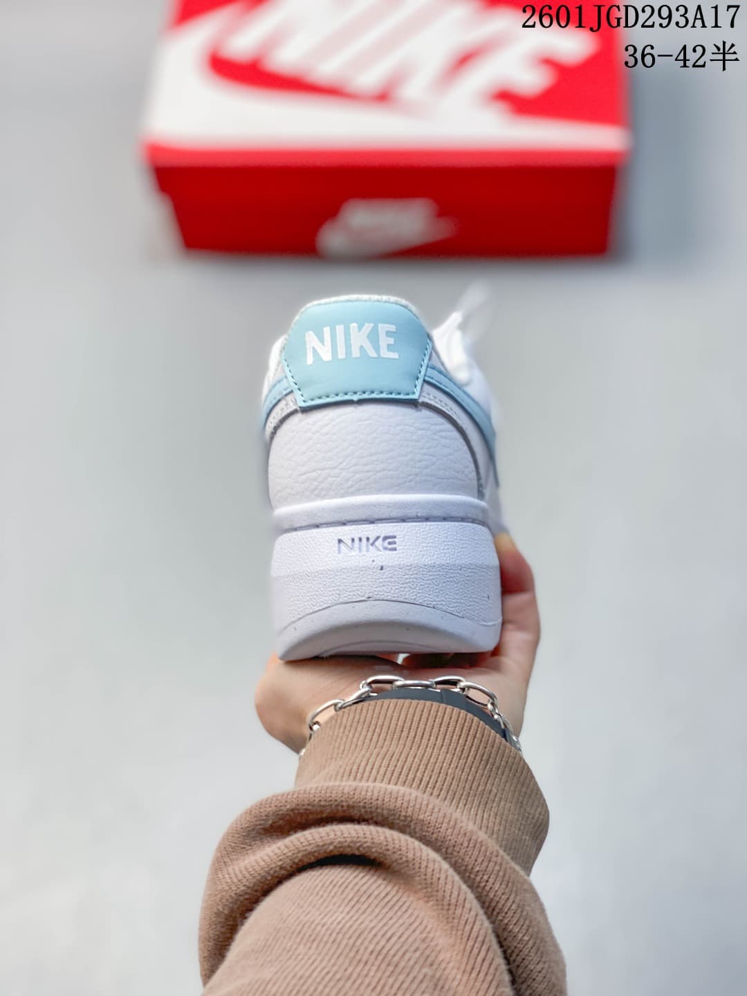 Nike Court Vision Alta White Light Blue Sneakers DZ5394-101