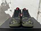 Nike Kobe Camo Basketball Shoes in Black, Olive and Red