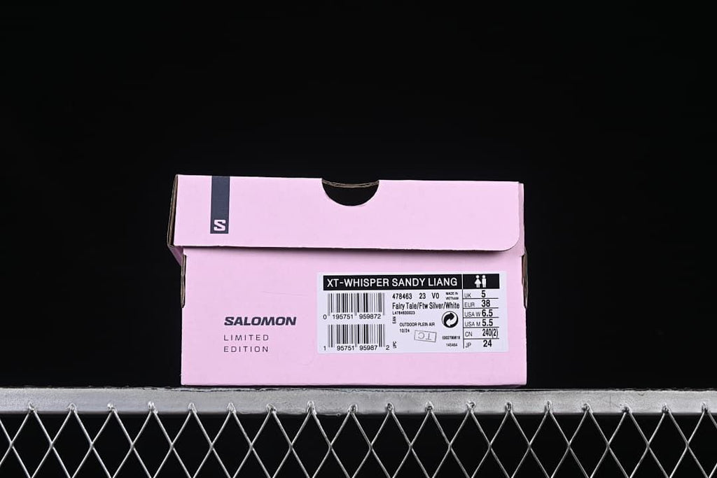 Salomon XT-Whisper Sandy Liang Trail Sneakers Pink Silver