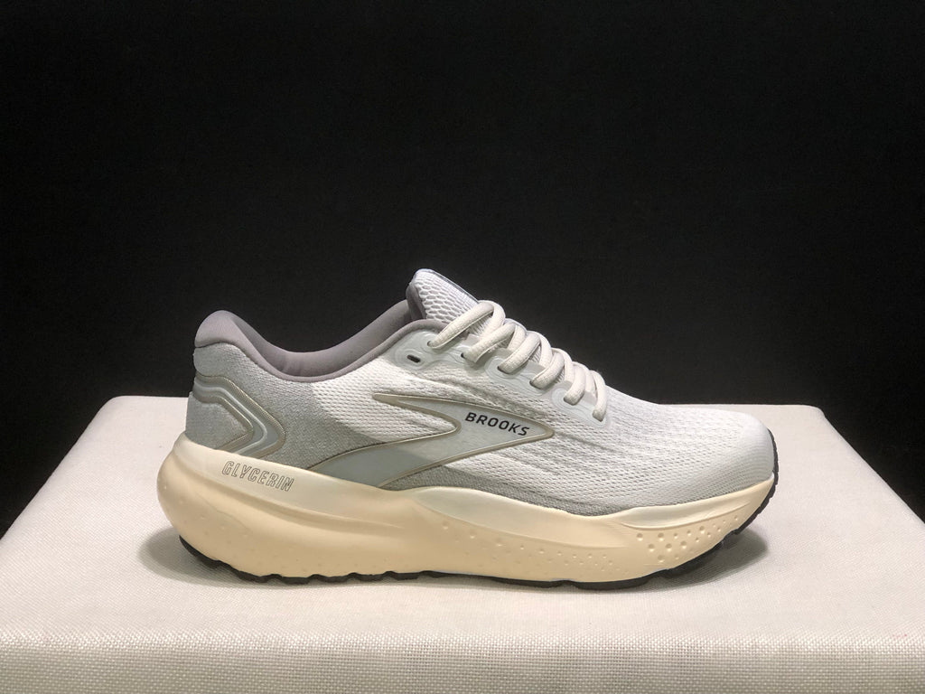 Brooks Glycerin 21 Men's White Running Sneakers
