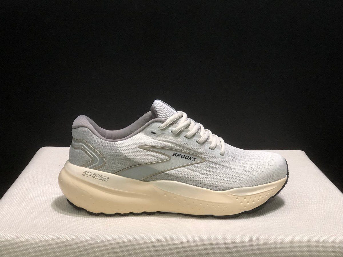 Brooks Glycerin 21 Men's White Running Sneakers