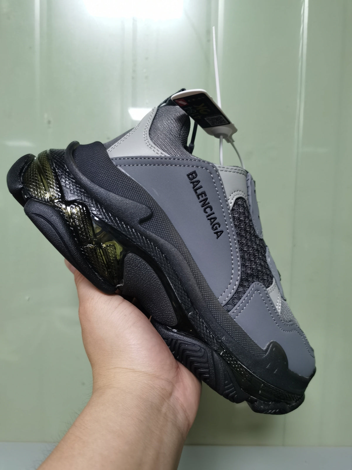 Balenciaga Triple S Sneakers Black Ash 5761
