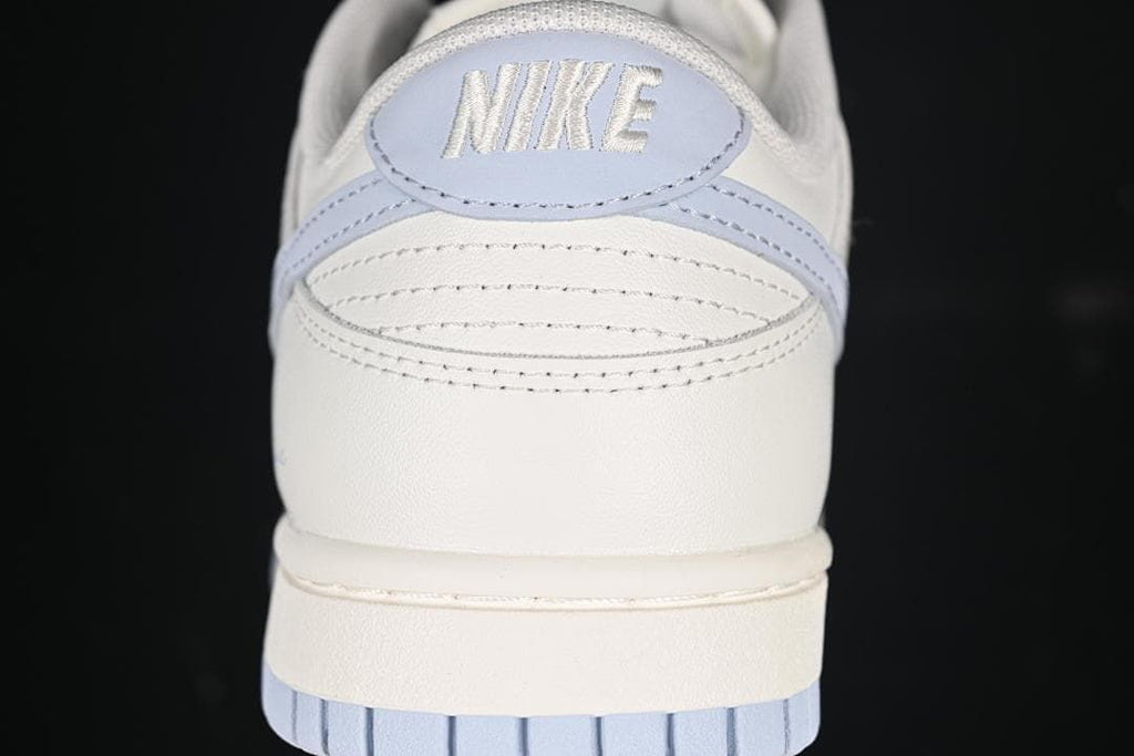 Nike SB Dunk Low White and Light Blue Sneakers