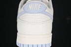 Nike SB Dunk Low White and Light Blue Sneakers