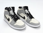 Jordan 1 High Dior-Inspired Sneakers Grey White Black