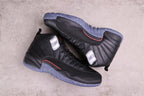 Jordan Air Jordan 12 Reverse Flu Game Sneakers Black DC1062-006