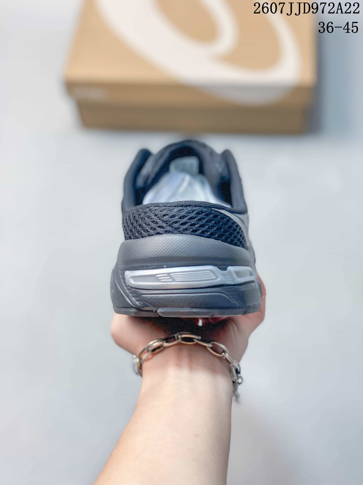 ASICS Gel-1130 Navy Silver Sneakers 2607 JJD972A22