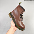 Dr. Martens 1461 Brown Lace-Up Platform Boots