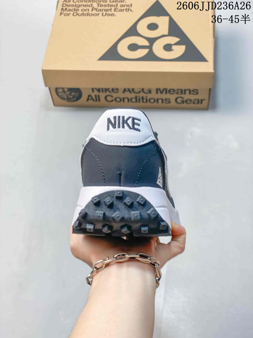 Nike ACG LDV Sneakers Dark Gray and White
