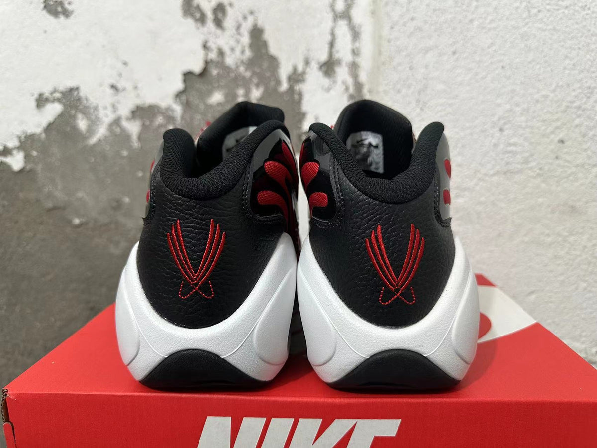 Nike Flight Red Black White Sneakers