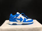 Off-White Out Of Office Blue White Low-Top Sneakers