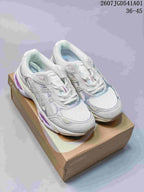 ASICS GEL-NYC 2.0 White Silver Retro Sneakers