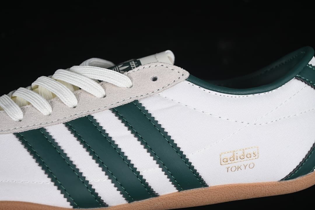 Adidas Tokyo W JP9705 White Green Low-Profile Sneakers