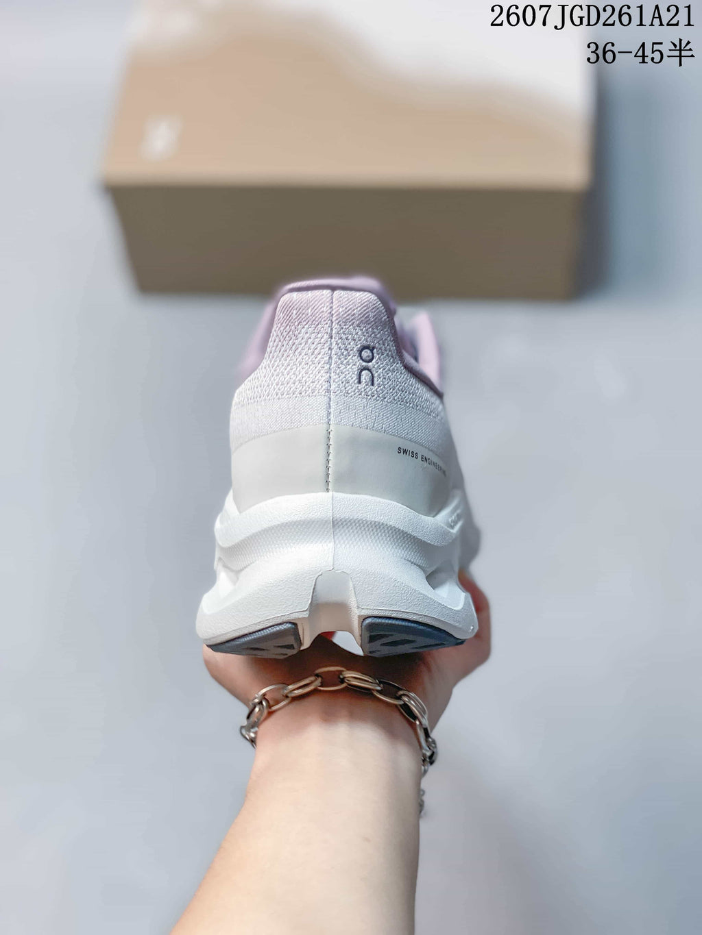 On Cloudtilt Women's Low-Top Sneakers White Lilac 2607TGD261A21