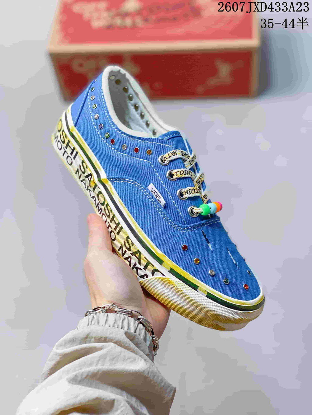 Vans OG Era LX Blue Canvas Sneakers 2607JXD433A23