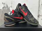 Nike Kobe Camo Basketball Shoes in Black, Olive and Red