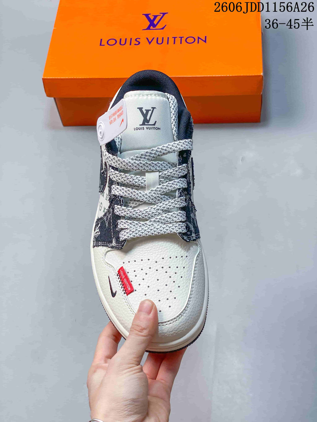 Jordan Air Jordan 1 Low Fragment Travis Scott Dior White Sneakers