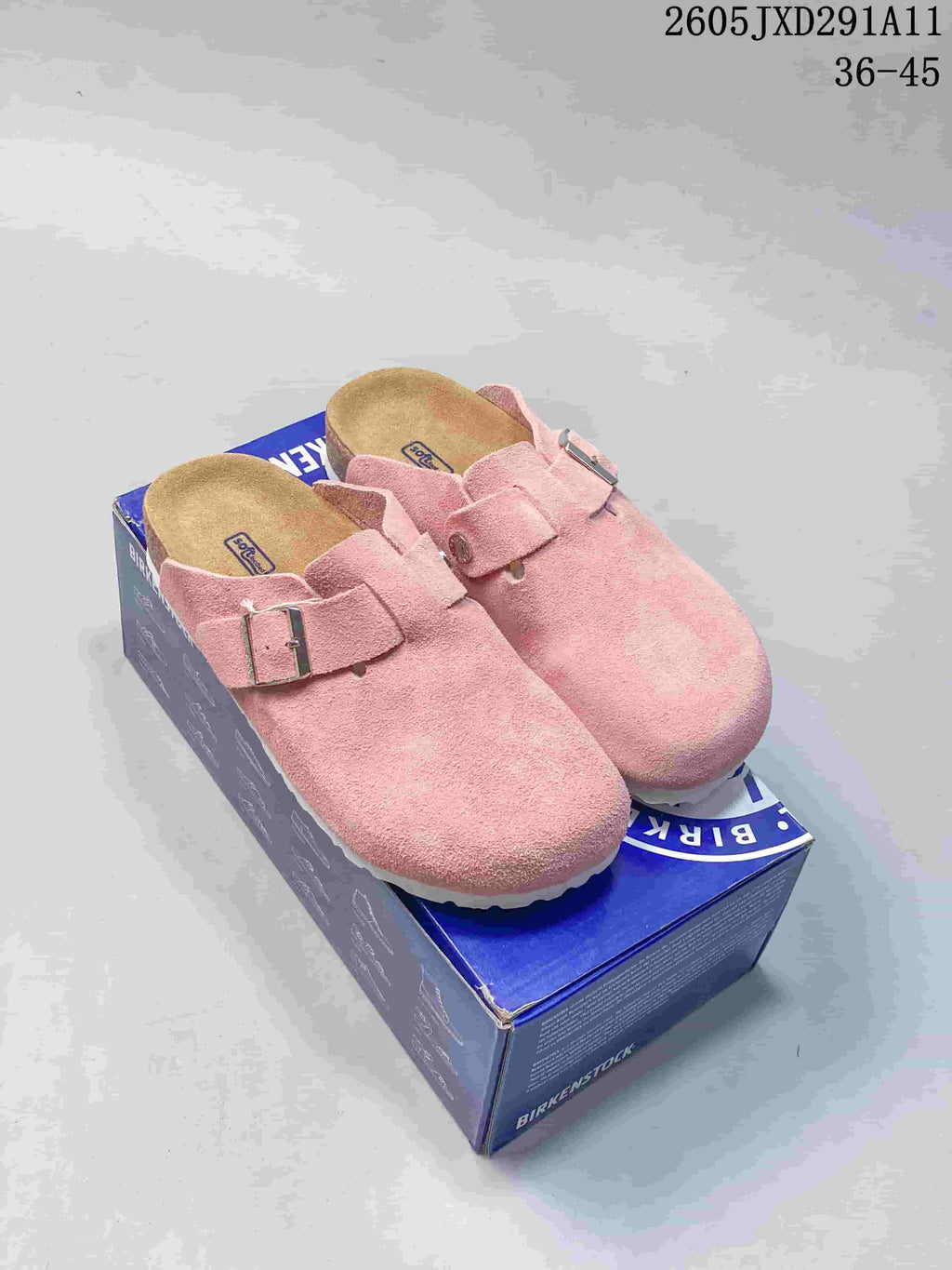 Birkenstock Zurich Suede Clog Sandals Pink