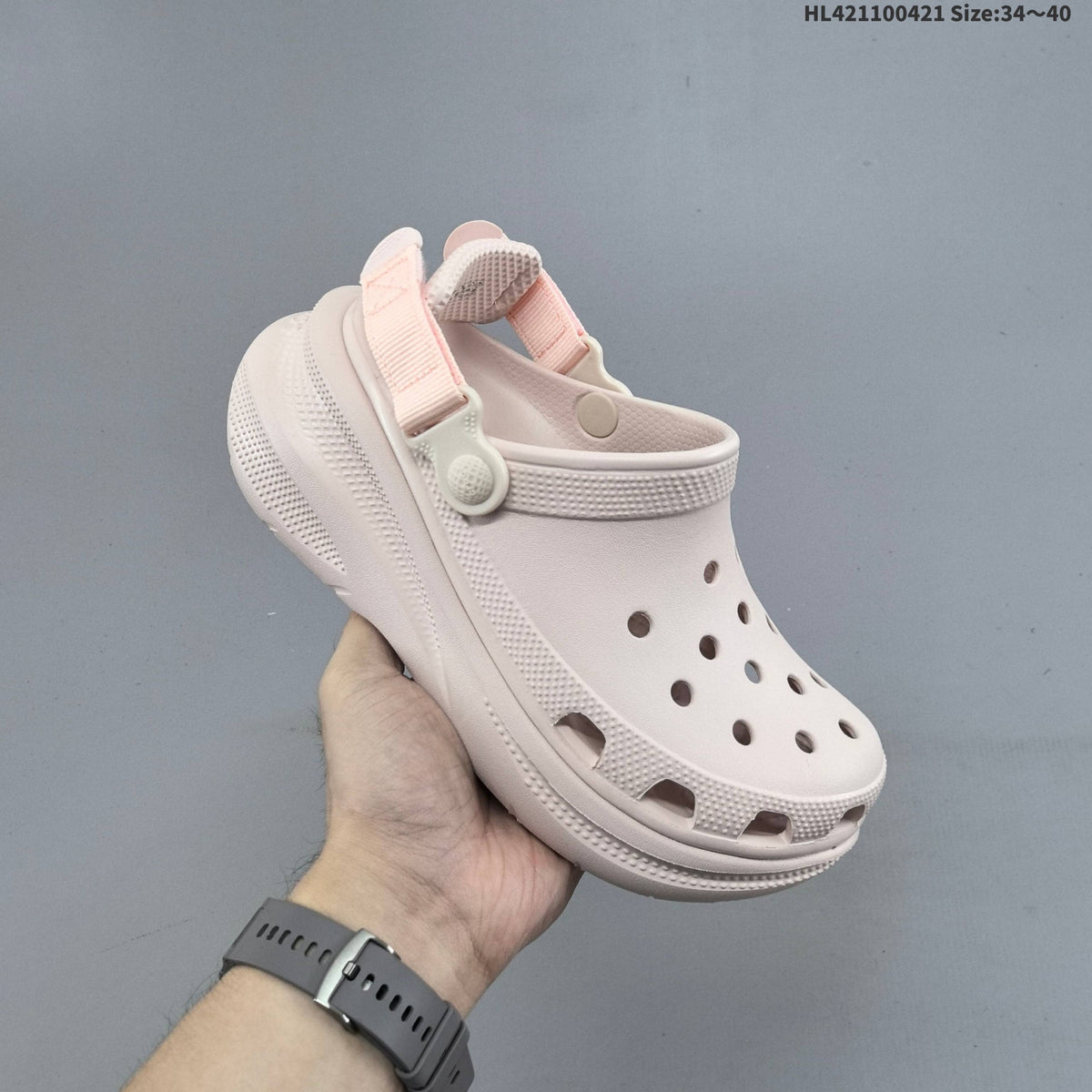Crocs Platform Clog with Adjustable Heel Strap