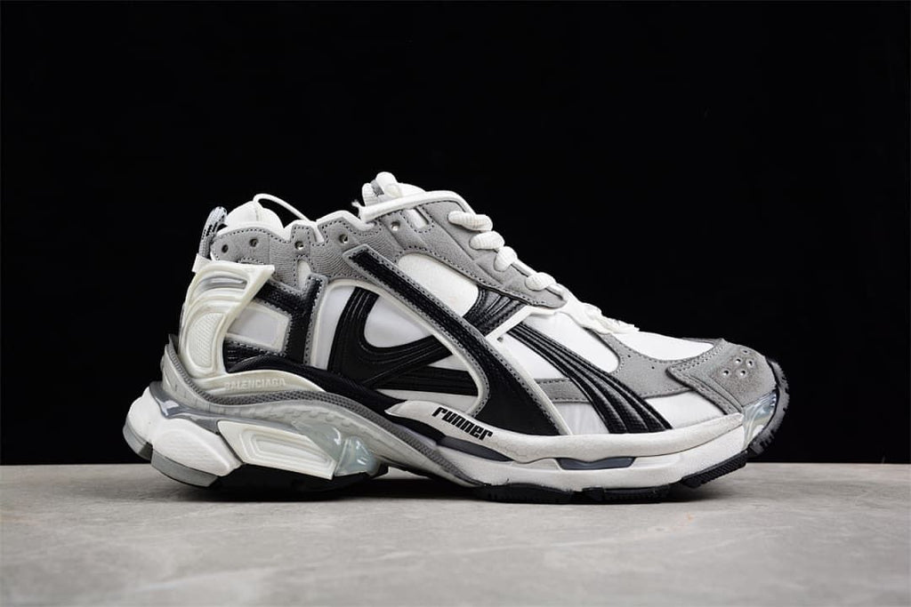 Balenciaga Runner Sneakers Grey White Black 772774