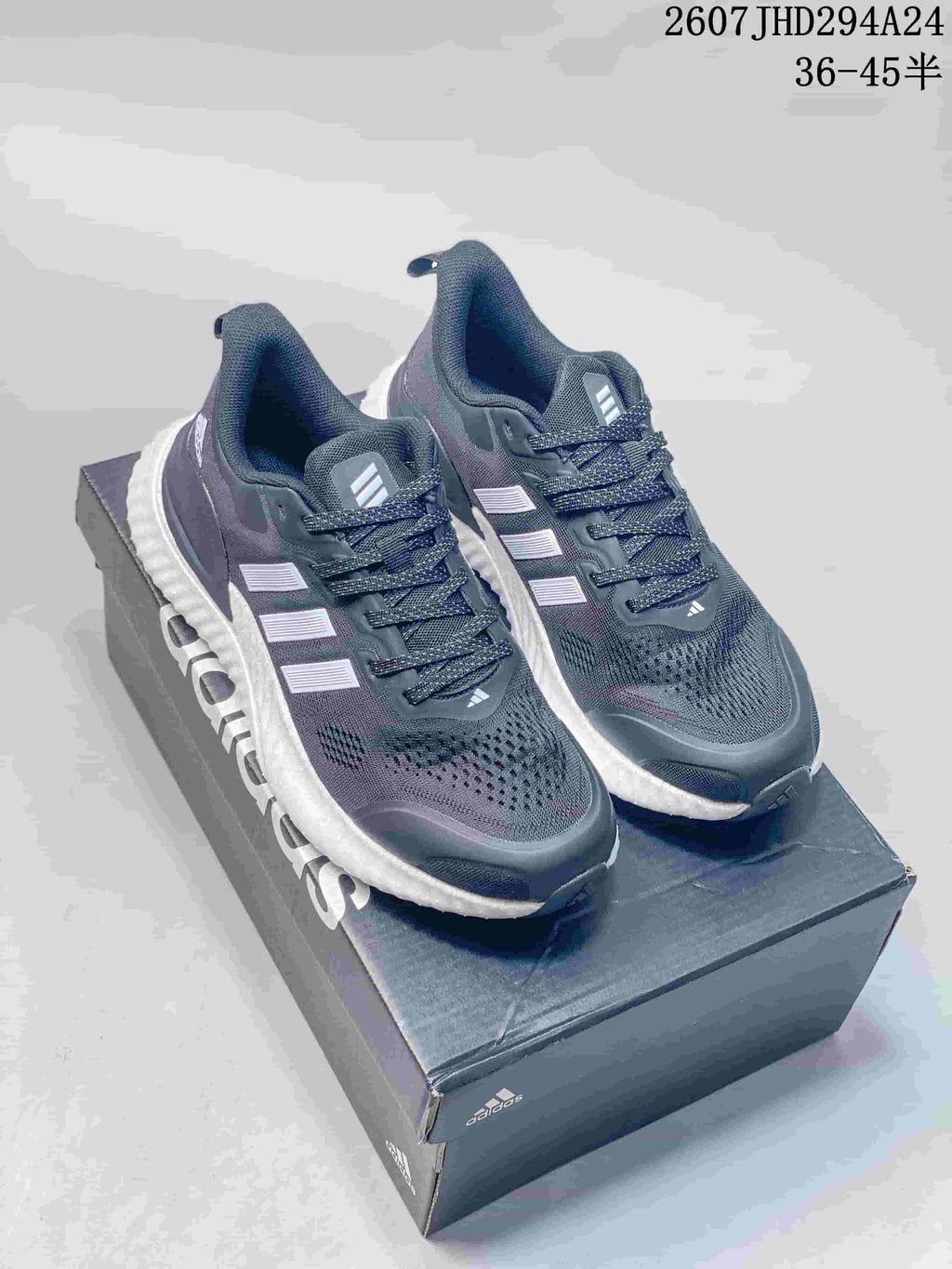 adidas Switch FWD Running Shoes Dark Gray with White Accents