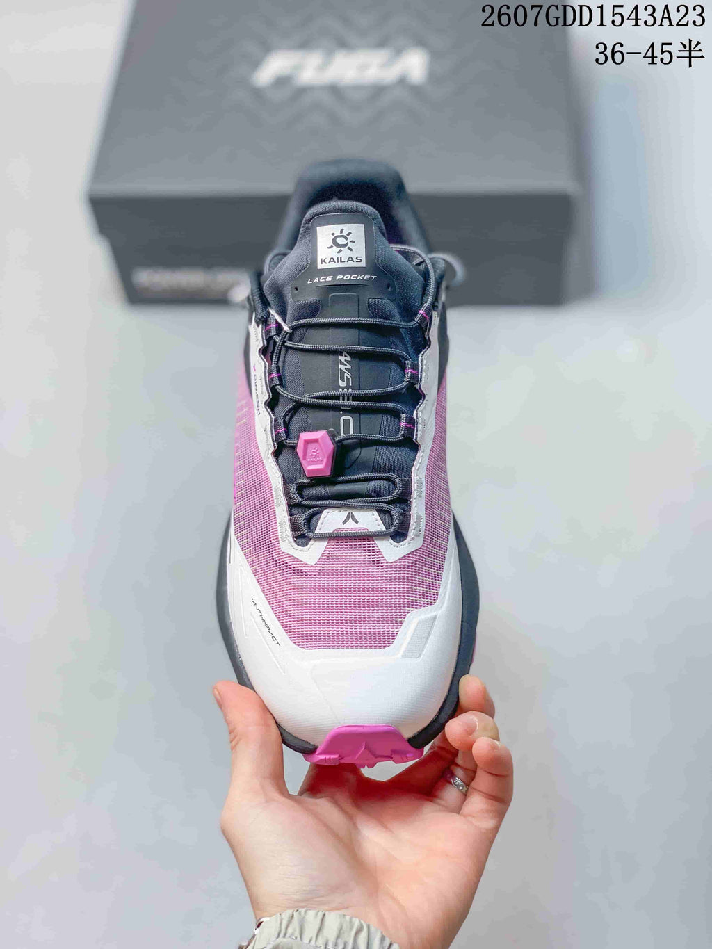 KAILAS FUGA EX PRO Trail Running Shoes Pink Black White