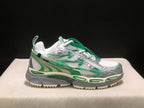 OFF-WHITE Be Right Back Sneakers White Silver Green