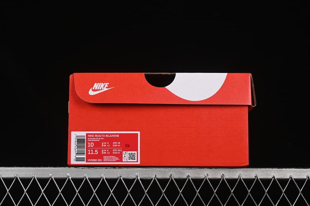 Nike ReactX Rejuven8 Black Slides HV5060-001