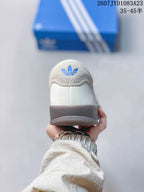 Adidas Gazelle Sneakers White and Gray Casual Shoes