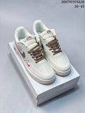 Nike Air Force 1 '07 LV8 Low-Top Sneakers White Brown