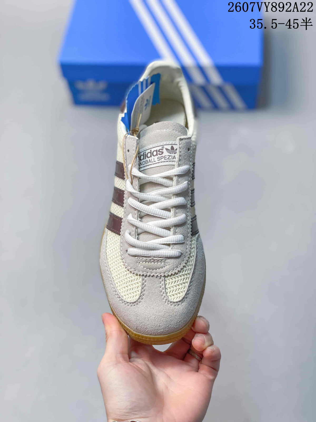 Adidas Handball Spezial Sneakers Cream Brown Gum