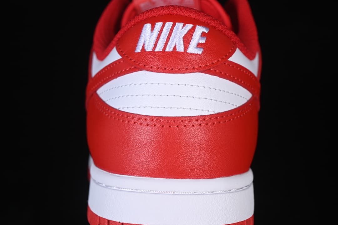 Nike Dunk Low Red and White Sneakers DD1873-116