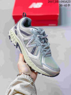 New Balance 410 V5 Grey Low-Top Trail Sneakers 712330EWO