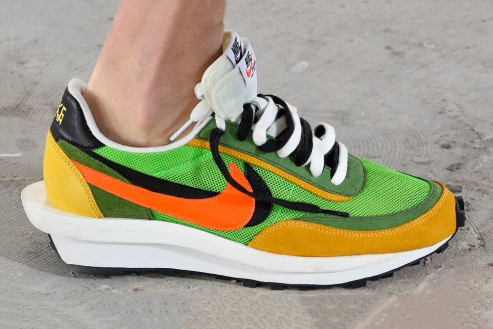 Nike x sacai LDV Waffle Sneakers Green BV0073-300