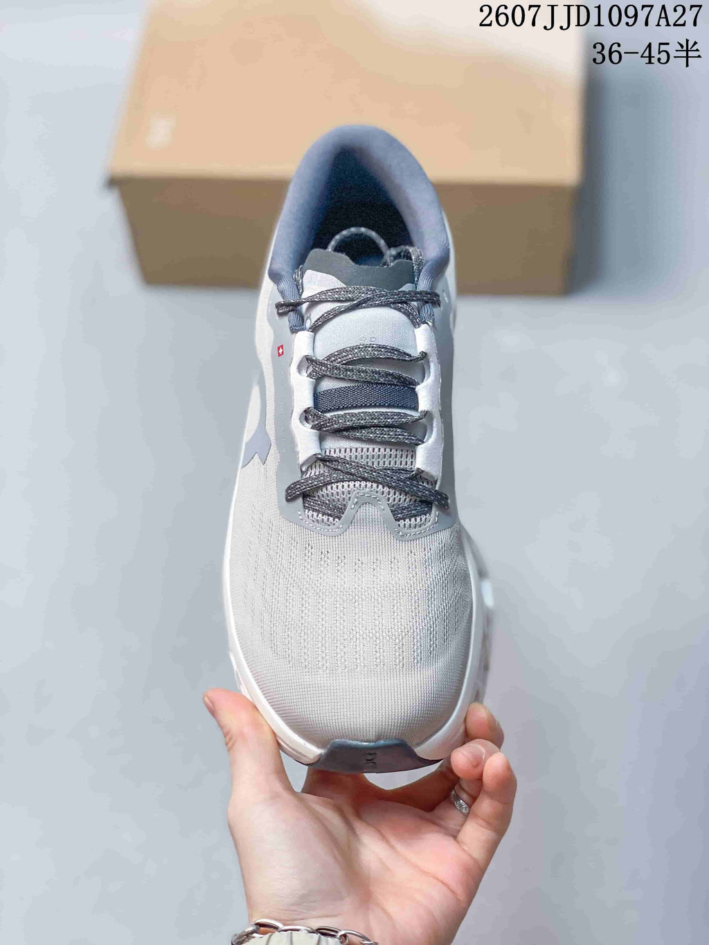 On Cloudmonster 3 Sneakers White Gray 3MG1
