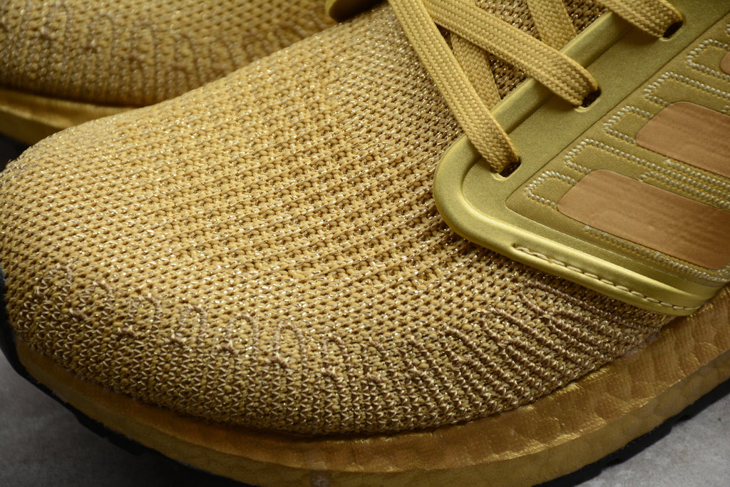 Adidas UltraBOOST 20 Consortium 6.0 Gold Running Shoes FY3448