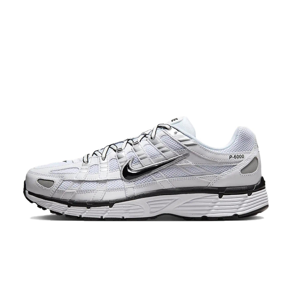 Nike P 6000 'White Metallic Silver Black'