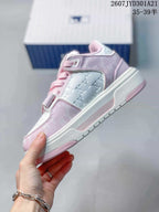MLB New York Yankees Pink White High-Top Sneakers 2607JYD301A21