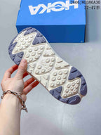 HOKA Ora Primo EXT Mule Sneakers in Gray and Cream