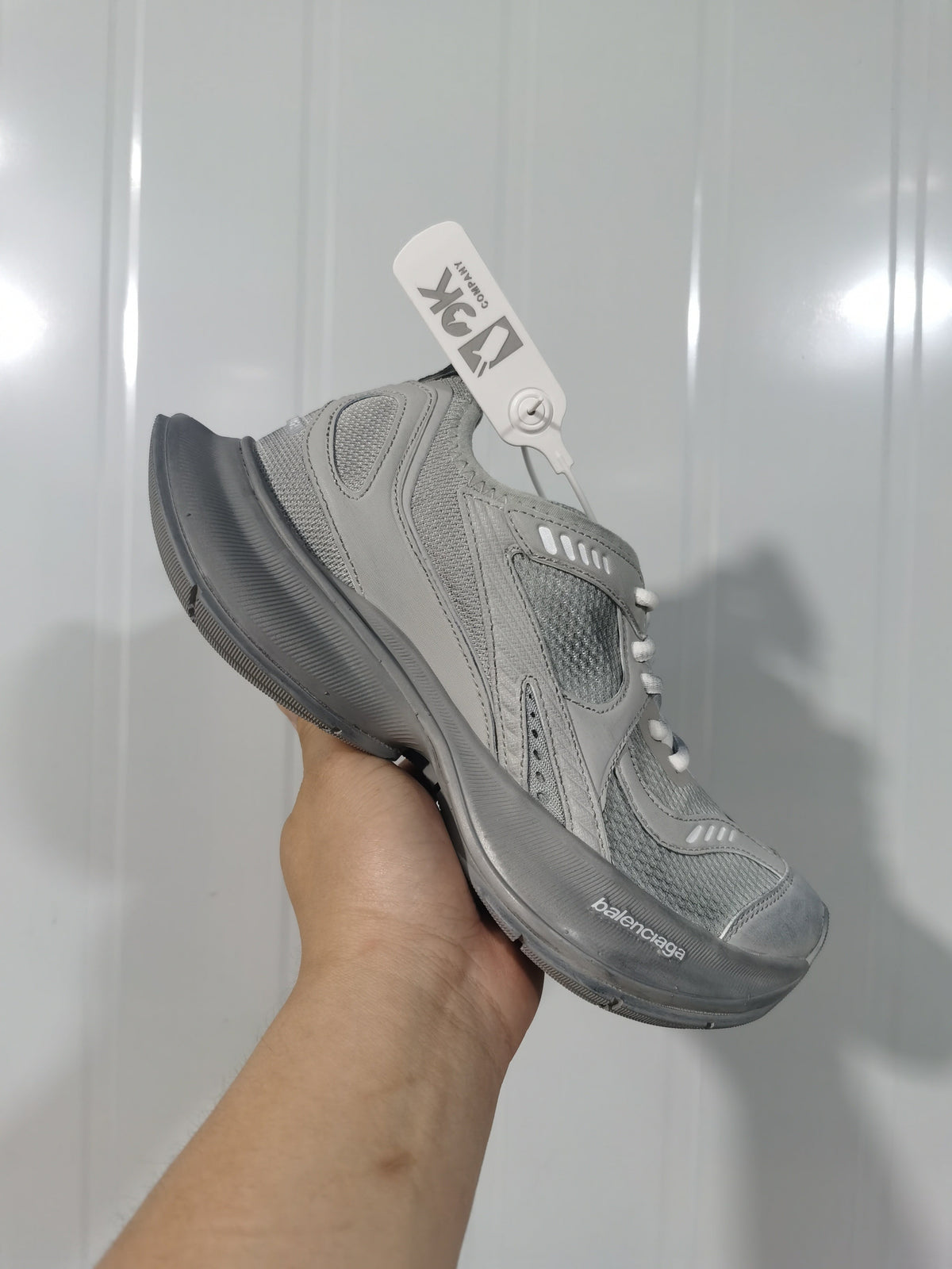 Balenciaga Circuit Sneakers All Grey 0315