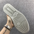 Jordan Air Jordan 1 Mid Graphic Sneakers Black White