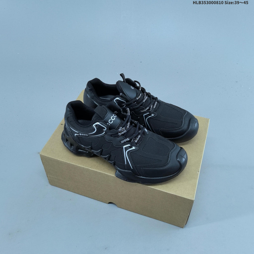 ECCO Black Casual Sneakers HLB353000810