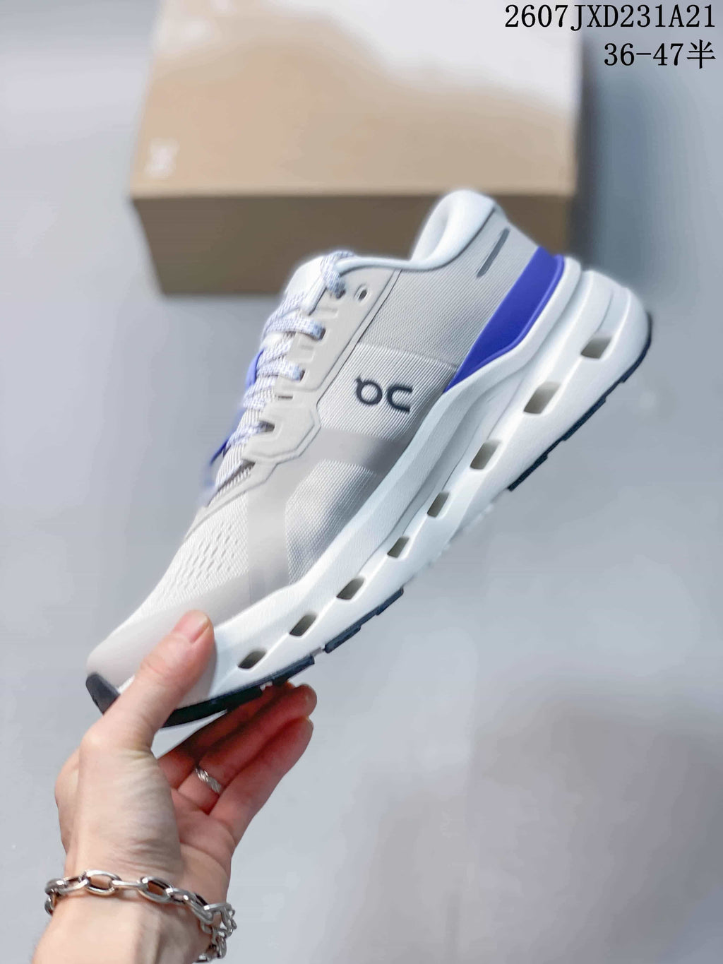 On Cloudrunner 3 Sneakers Pearl Gray Blue